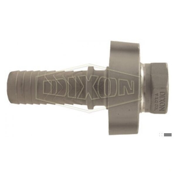 Boss Ground Joint Coupling, 2 in Nominal, FNPT End Style, 316 SS, Domestic